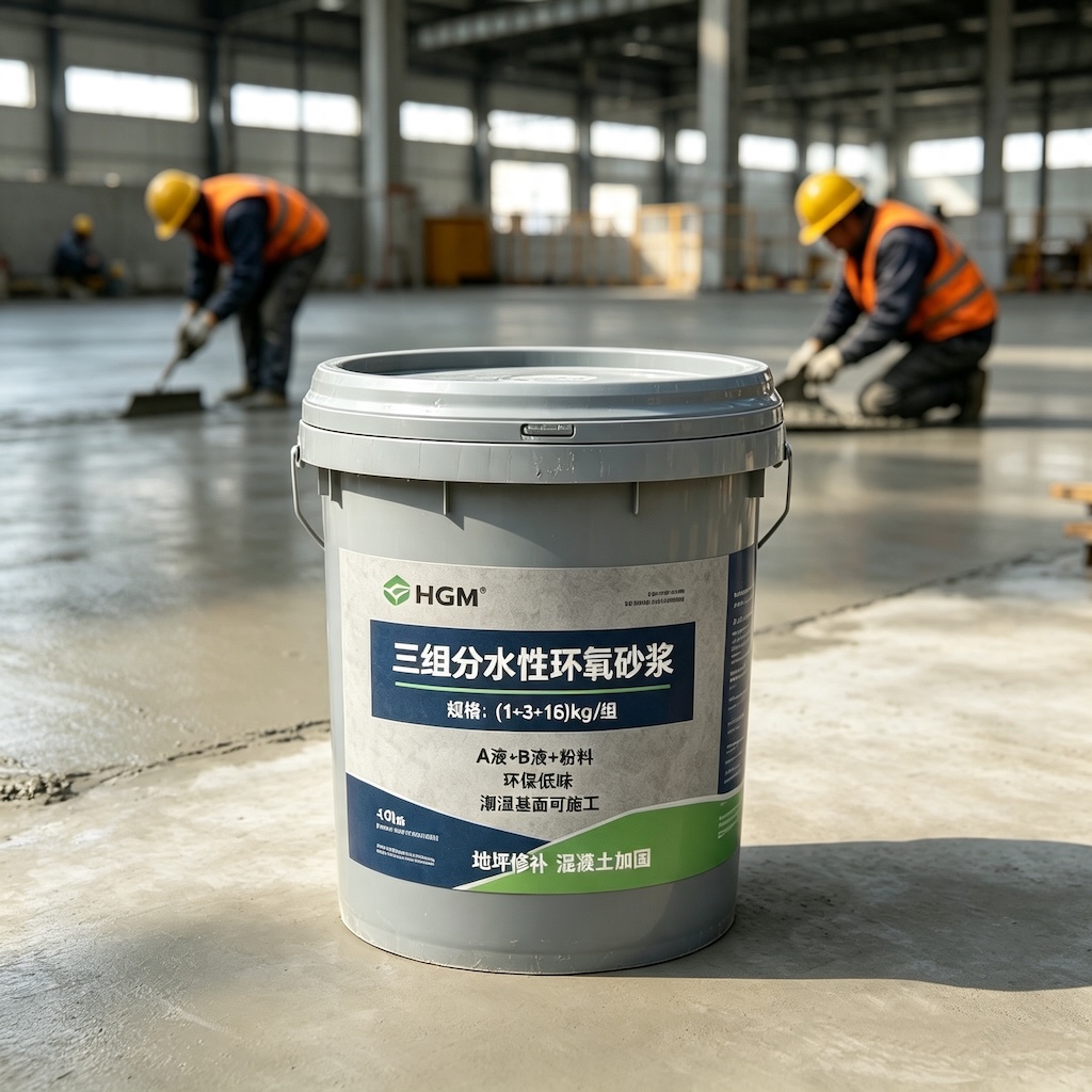 龙口三组份水性环氧砂浆